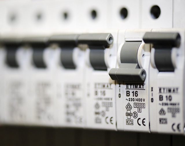 elektronischer Sicherungskasten 