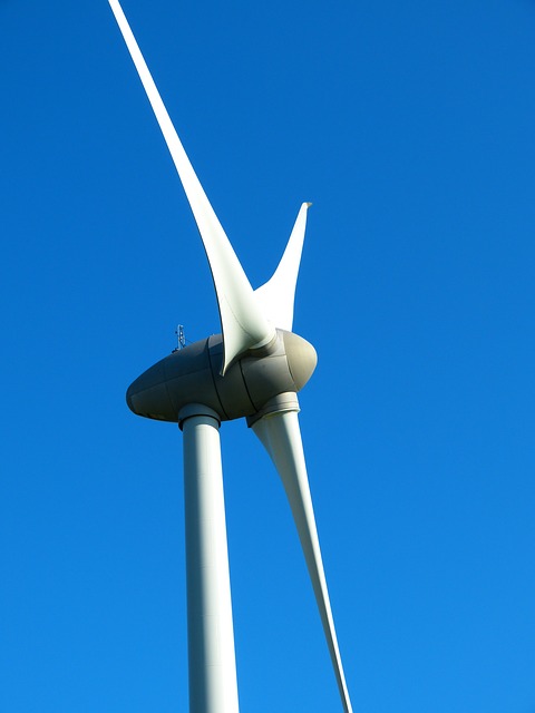 Windrad für Elektrizität der Stadt München